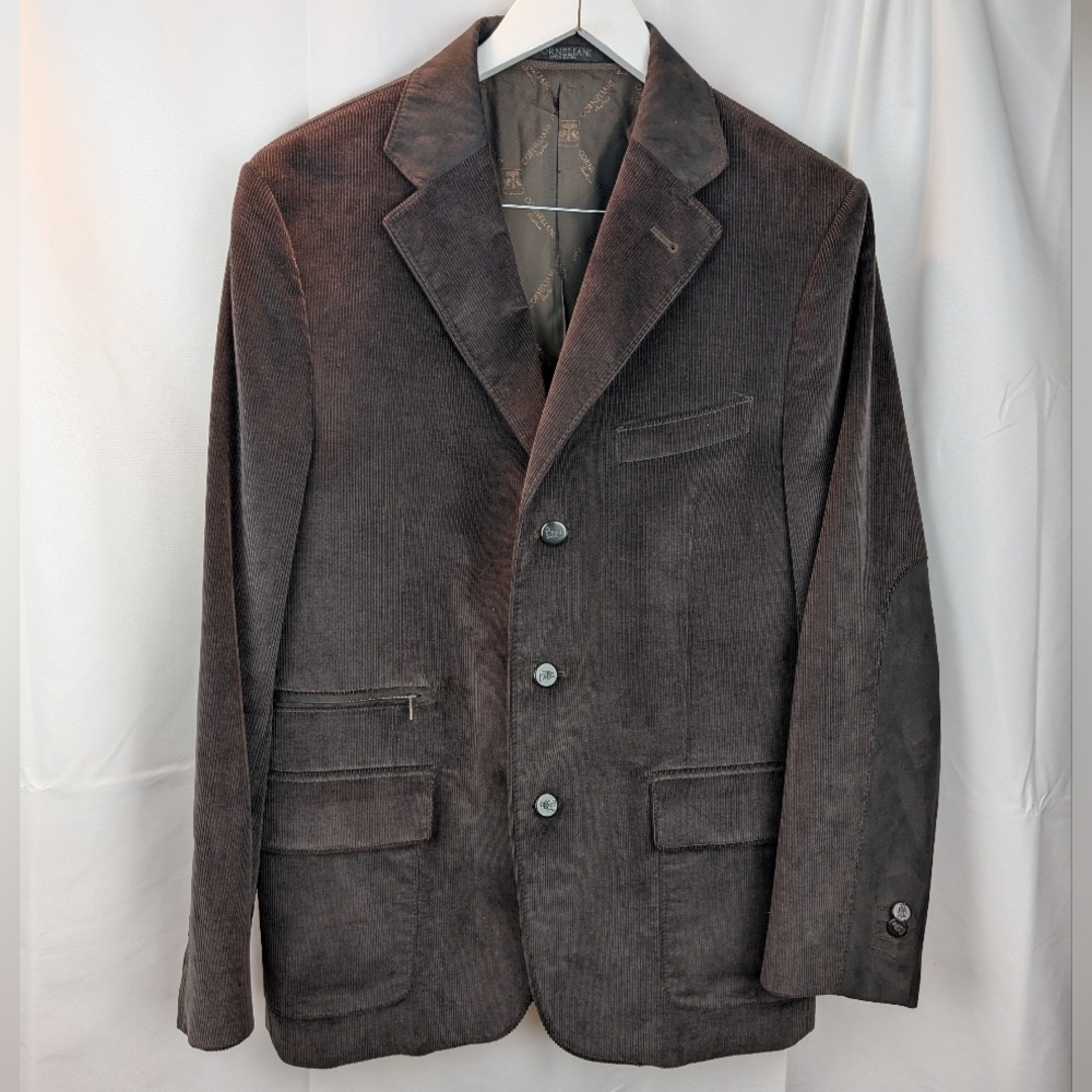 Corneliani Vintage Velvet Blazer Size 50 In EUC